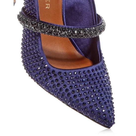 Best deal ๐ KURT GEIGER LONDON ๐ฉ Women's Duke Embellished High Heel Mules Blue ๐งจ 7 Best deal ๐ KURT GEIGER LONDON ๐ฉ Women's Duke Embellished High Heel Mules Blue ๐งจ - Image 5