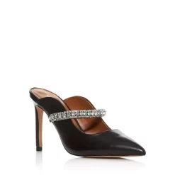 Cheapest ๐ฅ KURT GEIGER LONDON ๐ฉ Women's Duke Embellished High Heel Mules Light/pastel ๐