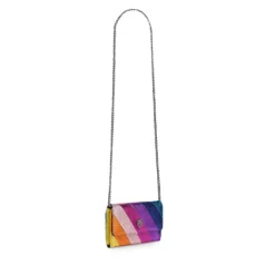 Best Pirce ✨ KURT GEIGER LONDON Kensington Leather Chain Wallet Metallic Multi 👍 -Luxury Women Shoes Shop unnamed file 317