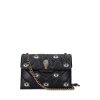 Top 10 🥰 KURT GEIGER LONDON Kensington Eye Medium Embossed Leather Crossbody Charcoal ✔️