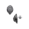 Discount ❤️ KURT GEIGER LONDON Pavé Signature Eagle Stud Earrings In Silver Tone Black/silver ✔️ -Luxury Women Shoes Shop unnamed file 354