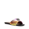 Promo 🥰 KURT GEIGER LONDON 👩 Women's Kensington Slip On Flat 🩴 Sandals Open Misc. 🛒