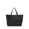 Promo 💯 KURT GEIGER LONDON Violet Extra Large Horizontal Leather Tote Black 🎉 -Luxury Women Shoes Shop unnamed file 368
