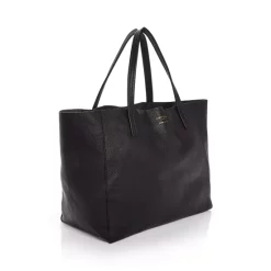 Promo 💯 KURT GEIGER LONDON Violet Extra Large Horizontal Leather Tote Black 🎉 -Luxury Women Shoes Shop unnamed file 371