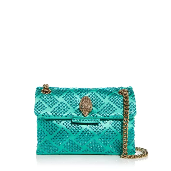 Top 10 ๐ KURT GEIGER LONDON Kensington Mini Embellished Satin Crossbody Green ๐ฏ 7 Top 10 ๐ KURT GEIGER LONDON Kensington Mini Embellished Satin Crossbody Green ๐ฏ - Image 5