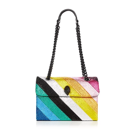 Brand new ๐ KURT GEIGER LONDON Rainbow Crystal Kensington Bag - 150th Anniversary Exclusive Rainbow Multi ๐ 3 Brand new ๐ KURT GEIGER LONDON Rainbow Crystal Kensington Bag - 150th Anniversary Exclusive Rainbow Multi ๐