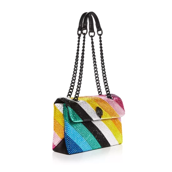 Brand new ๐ KURT GEIGER LONDON Rainbow Crystal Kensington Bag - 150th Anniversary Exclusive Rainbow Multi ๐ 8 Brand new ๐ KURT GEIGER LONDON Rainbow Crystal Kensington Bag - 150th Anniversary Exclusive Rainbow Multi ๐ - Image 6