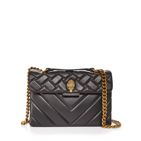 Best Sale ๐ KURT GEIGER LONDON Kensington Leather Shoulder Bag Black/gold ๐ 3 Best Sale ๐ KURT GEIGER LONDON Kensington Leather Shoulder Bag Black/gold ๐