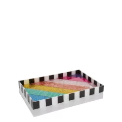 Best reviews of 🌟 KURT GEIGER LONDON Rainbow Stripe Tray - 150th Anniversary Exclusive Multi ❤️ -Luxury Women Shoes Shop unnamed file 411