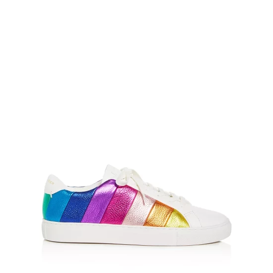 Budget 🌟 KURT GEIGER LONDON Kurt Geiger 👩 Women's Lane Stripe Low-Top 👟 Sneakers Open Misce 🎉 4 Budget 🌟 KURT GEIGER LONDON Kurt Geiger 👩 Women's Lane Stripe Low-Top 👟 Sneakers Open Misce 🎉 - Image 2