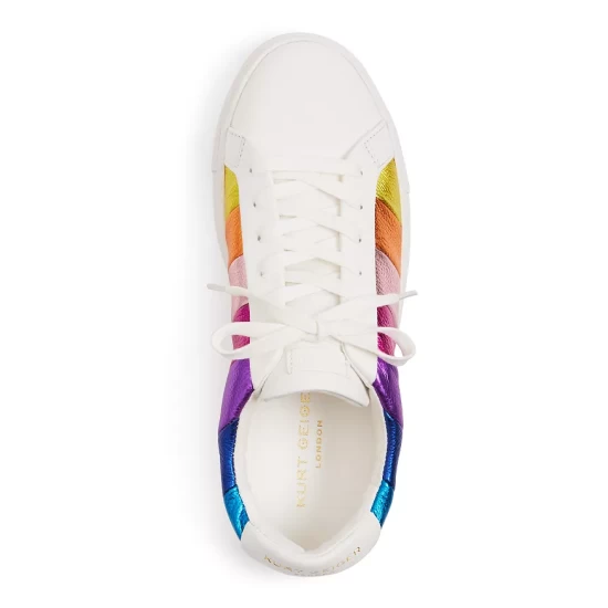 Budget 🌟 KURT GEIGER LONDON Kurt Geiger 👩 Women's Lane Stripe Low-Top 👟 Sneakers Open Misce 🎉 5 Budget 🌟 KURT GEIGER LONDON Kurt Geiger 👩 Women's Lane Stripe Low-Top 👟 Sneakers Open Misce 🎉 - Image 3