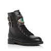Budget 👏 KURT GEIGER LONDON 👩 Women's Sutton Eye Embellished Combat 🥾 Boots Black 🔔 -Luxury Women Shoes Shop unnamed file 423
