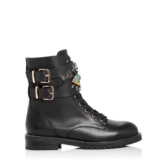 Budget ๐ KURT GEIGER LONDON ๐ฉ Women's Sutton Eye Embellished Combat ๐ฅพ Boots Black ๐ 4 Budget ๐ KURT GEIGER LONDON ๐ฉ Women's Sutton Eye Embellished Combat ๐ฅพ Boots Black ๐ - Image 2