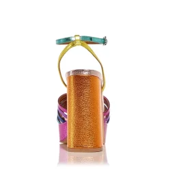 Best Pirce 🥰 KURT GEIGER LONDON 👩 Women's Pierra Block Heel Platform 🩴 Sandals Multi ✨ -Luxury Women Shoes Shop unnamed file 431