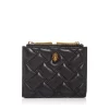 Brand new 🔥 KURT GEIGER LONDON Quilted Leather Bifold Wallet Black 🔔 -Luxury Women Shoes Shop unnamed file 434