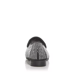 Best deal ✨ KURT GEIGER LONDON 👩 Women's Holly Eagle Embellished Apron Toe Loafers Charcoal 🤩 -Luxury Women Shoes Shop unnamed file 448