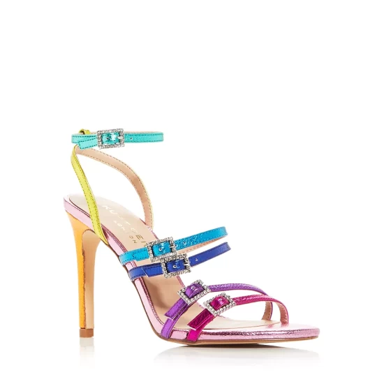 Outlet ๐ KURT GEIGER LONDON ๐ฉ Women's Pierra Buckle Strappy ๐ฉด Sandals Open Misce ๐ 3 Outlet ๐ KURT GEIGER LONDON ๐ฉ Women's Pierra Buckle Strappy ๐ฉด Sandals Open Misce ๐