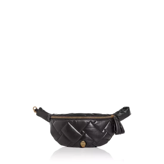 Cheapest 🤩 KURT GEIGER LONDON Kensington Soft Quilted Leather Belt Bag Black ❤️ 3 Cheapest 🤩 KURT GEIGER LONDON Kensington Soft Quilted Leather Belt Bag Black ❤️
