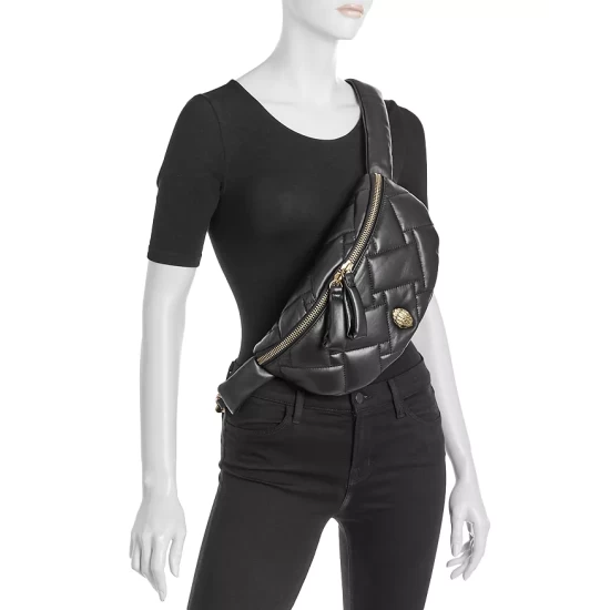 Cheapest 🤩 KURT GEIGER LONDON Kensington Soft Quilted Leather Belt Bag Black ❤️ 4 Cheapest 🤩 KURT GEIGER LONDON Kensington Soft Quilted Leather Belt Bag Black ❤️ - Image 2