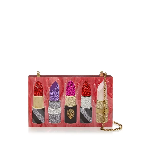 Best deal ๐ KURT GEIGER LONDON ๐ Lipstick Crossbody Box Clutch Pink Multi ๐ฏ 3 Best deal ๐ KURT GEIGER LONDON ๐ Lipstick Crossbody Box Clutch Pink Multi ๐ฏ