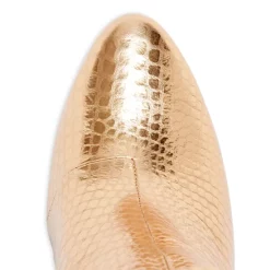 Top 10 😉 KURT GEIGER LONDON 👩 Women's Shoreditch Snake Embossed High Heel 🥾 Boots - 100% Exclusive Gold 😀 -Luxury Women Shoes Shop unnamed file 495