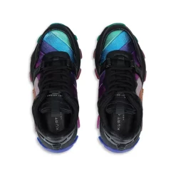 Top 10 🎁 KURT GEIGER LONDON 👩 Women's Lettie Eagle Multicolor Stripe 👟 Sneakers Charcoal 🔔 -Luxury Women Shoes Shop unnamed file 513