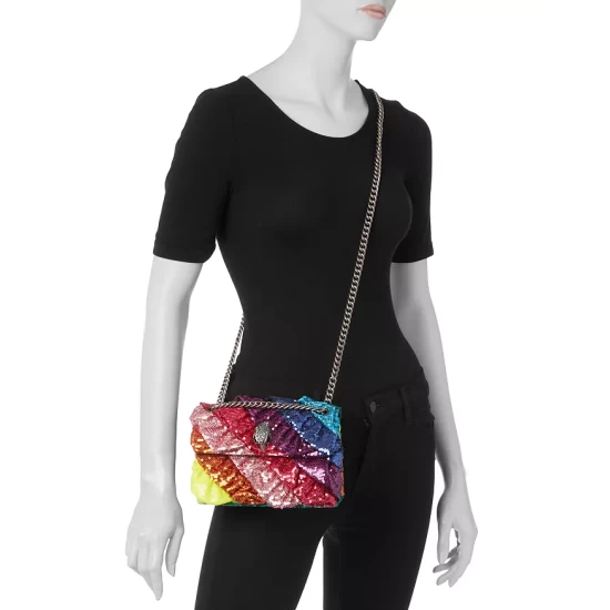 Best deal 💯 KURT GEIGER LONDON Kensington Mini Sequin Ruffles Crossbody Open Miscellaneous ⭐ 4 Best deal 💯 KURT GEIGER LONDON Kensington Mini Sequin Ruffles Crossbody Open Miscellaneous ⭐ - Image 2