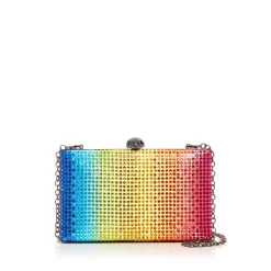 Promo ❤️ KURT GEIGER LONDON Crystal Kensington Clutch Multi 🔥