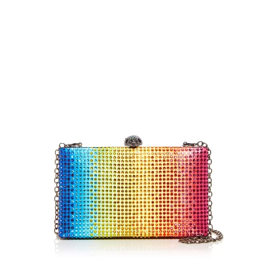 Promo ❤️ KURT GEIGER LONDON Crystal Kensington Clutch Multi 🔥 3 Promo ❤️ KURT GEIGER LONDON Crystal Kensington Clutch Multi 🔥