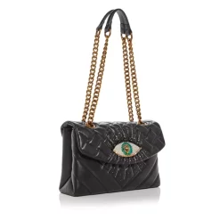 Best deal 🤩 KURT GEIGER LONDON Kensington Eye Embellished Leather Shoulder Bag Black ⌛ -Luxury Women Shoes Shop unnamed file 583