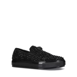 Best Pirce ๐ KURT GEIGER LONDON Men's Laney Stud Embellished Slip On ๐ Sneakers Black ๐