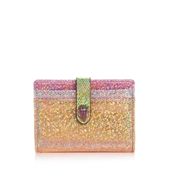 New ⭐ KURT GEIGER LONDON Kensington Glitter Card Holder Multi 🥰