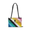 Cheapest 👏 KURT GEIGER LONDON Rainbow Crystal Medium Kensington Bag - 150th Anniversary Exclusive Rainbow Multi 💯 -Luxury Women Shoes Shop unnamed file 63