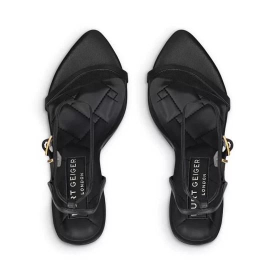Cheap ๐ฏ KURT GEIGER LONDON ๐ฉ Women's Shoreditch Ankle Strap High Heel ๐ฉด Sandals Black ๐งจ 5 Cheap ๐ฏ KURT GEIGER LONDON ๐ฉ Women's Shoreditch Ankle Strap High Heel ๐ฉด Sandals Black ๐งจ - Image 3