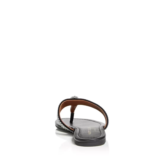 Top 10 ๐ฅฐ KURT GEIGER LONDON ๐ฉ Women's Kensington Embellished Thong ๐ฉด Sandals Black โจ 6 Top 10 ๐ฅฐ KURT GEIGER LONDON ๐ฉ Women's Kensington Embellished Thong ๐ฉด Sandals Black โจ - Image 4