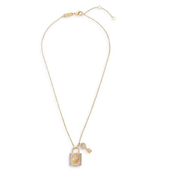 Hot Sale โ๏ธ KURT GEIGER LONDON Pavรฉ Lock & Key Necklace, 16" Gold ๐คฉ 3 Hot Sale โ๏ธ KURT GEIGER LONDON Pavรฉ Lock & Key Necklace, 16" Gold ๐คฉ