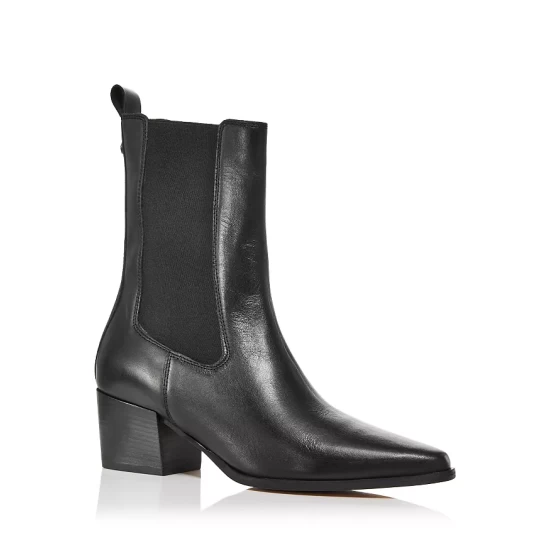 Best deal โ๏ธ KURT GEIGER LONDON ๐ฉ Women's Star Pointed Toe Chelsea ๐ฅพ Boots Black Leather โค๏ธ 3 Best deal โ๏ธ KURT GEIGER LONDON ๐ฉ Women's Star Pointed Toe Chelsea ๐ฅพ Boots Black Leather โค๏ธ