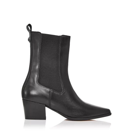 Best deal โ๏ธ KURT GEIGER LONDON ๐ฉ Women's Star Pointed Toe Chelsea ๐ฅพ Boots Black Leather โค๏ธ 4 Best deal โ๏ธ KURT GEIGER LONDON ๐ฉ Women's Star Pointed Toe Chelsea ๐ฅพ Boots Black Leather โค๏ธ - Image 2