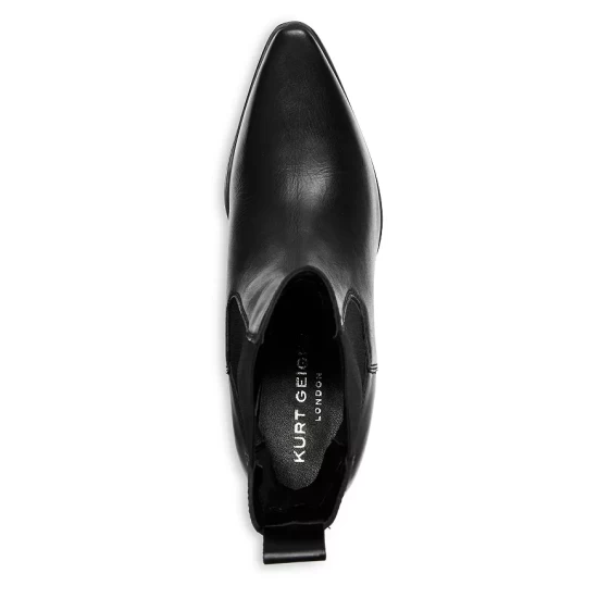 Best deal โ๏ธ KURT GEIGER LONDON ๐ฉ Women's Star Pointed Toe Chelsea ๐ฅพ Boots Black Leather โค๏ธ 5 Best deal โ๏ธ KURT GEIGER LONDON ๐ฉ Women's Star Pointed Toe Chelsea ๐ฅพ Boots Black Leather โค๏ธ - Image 3