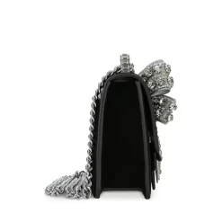 Promo 👏 KURT GEIGER LONDON Shoreditch Small Rhinestone Bow Crossbody Charcoal 👏 -Luxury Women Shoes Shop unnamed file 72