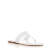 Best Pirce 💯 KURT GEIGER LONDON 👩 Women's Kensington T-Strap 🩴 Sandals White ⭐ -Luxury Women Shoes Shop unnamed file 724