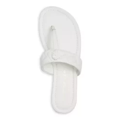 Best Pirce 💯 KURT GEIGER LONDON 👩 Women's Kensington T-Strap 🩴 Sandals White ⭐ -Luxury Women Shoes Shop unnamed file 726