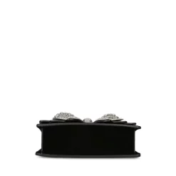 Promo 👏 KURT GEIGER LONDON Shoreditch Small Rhinestone Bow Crossbody Charcoal 👏 -Luxury Women Shoes Shop unnamed file 74