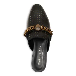 Best reviews of 😀 KURT GEIGER LONDON 👩 Women's Chelsea Mini Stud Mules Black 🔔 -Luxury Women Shoes Shop unnamed file 773