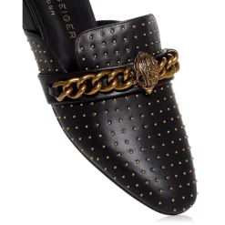 Best reviews of 😀 KURT GEIGER LONDON 👩 Women's Chelsea Mini Stud Mules Black 🔔 -Luxury Women Shoes Shop unnamed file 775