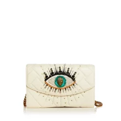 Buy ✔️ KURT GEIGER LONDON Kensington Eye Leather Wallet Crossbody Black 💯 -Luxury Women Shoes Shop unnamed file 788