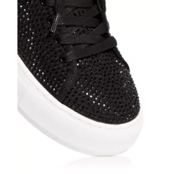 New 🥰 KURT GEIGER LONDON 👩 Women's Laney Crystal Embellished Low Top 👟 Sneakers Black 🔥 -Luxury Women Shoes Shop unnamed file 795