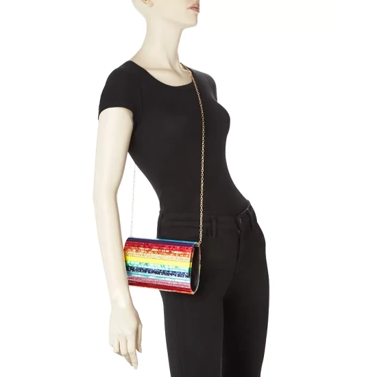 Cheap 💯 KURT GEIGER LONDON Party Envelope Crossbody Bag Bright Pink ⭐ 4 Cheap 💯 KURT GEIGER LONDON Party Envelope Crossbody Bag Bright Pink ⭐ - Image 2