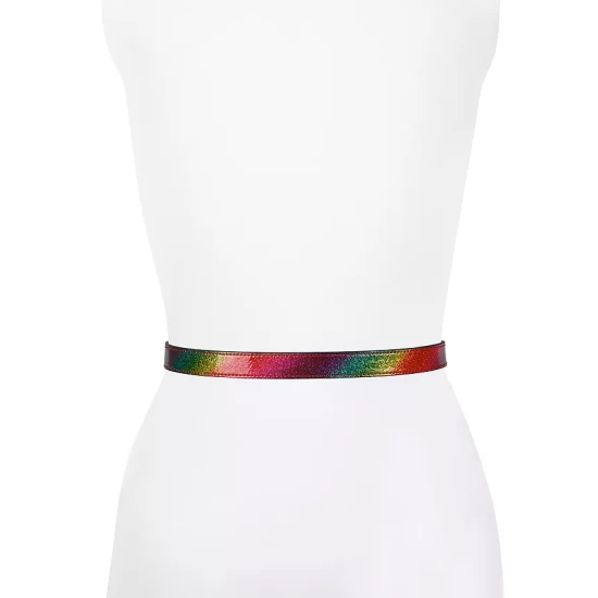 Coupon ๐ฅฐ KURT GEIGER LONDON ๐ฉ Women's Reversible Metallic Rainbow Belt Multi โจ 4 Coupon ๐ฅฐ KURT GEIGER LONDON ๐ฉ Women's Reversible Metallic Rainbow Belt Multi โจ - Image 3