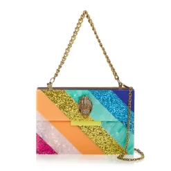 Best Pirce ⭐ KURT GEIGER LONDON Kensington Box Clutch Multi 👏 -Luxury Women Shoes Shop unnamed file 83